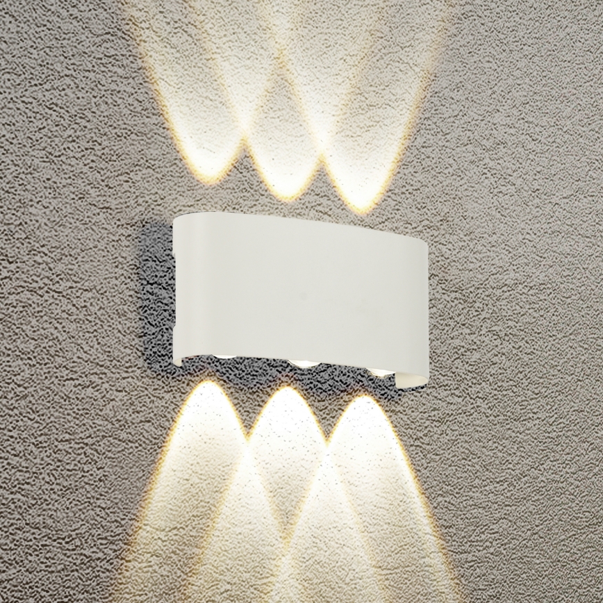 Brilagi - LED zunanja stenska svetilka FLAREBOX LED/6W/230V bela IP65