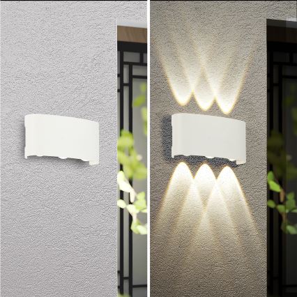 Brilagi - LED zunanja stenska svetilka FLAREBOX LED/6W/230V bela IP65