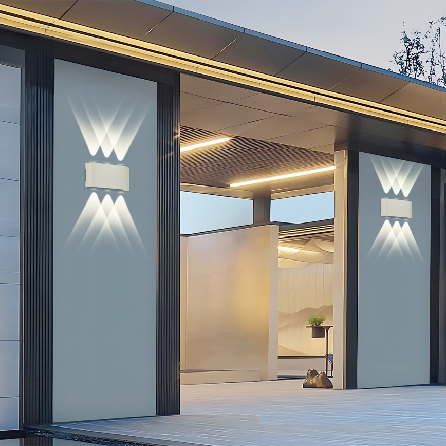 Brilagi - LED zunanja stenska svetilka FLAREBOX LED/6W/230V bela IP65