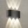 Brilagi - LED zunanja stenska svetilka FLAREBOX LED/6W/230V črna IP65