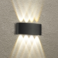 Brilagi - LED zunanja stenska svetilka FLAREBOX LED/8W/230V črna IP65