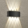 Brilagi - LED zunanja stenska svetilka FLAREBOX LED/8W/230V črna IP65