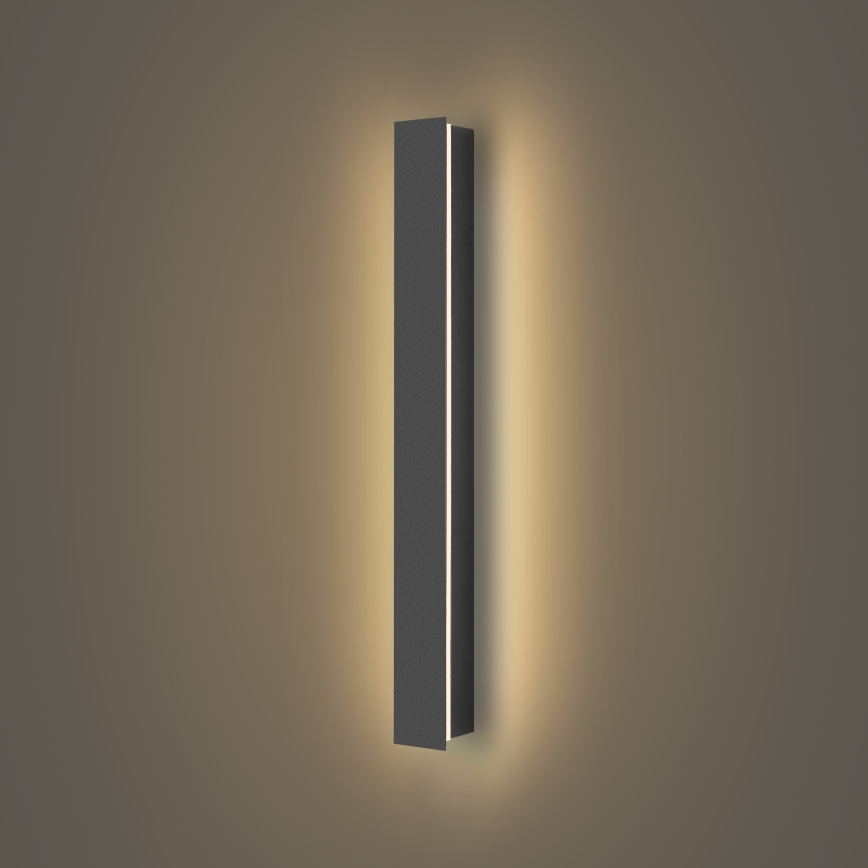 Brilagi - LED zunanja stenska svetilka LINEAR LED/12W/230V 3000K IP65 50 cm antracit