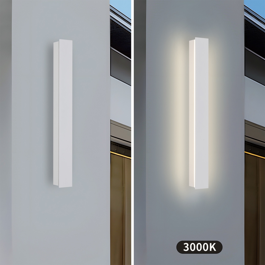 Brilagi - LED zunanje stensko svetilo LINEAR LED/12W/230V 3000K IP65 50 cm belo CRI 90