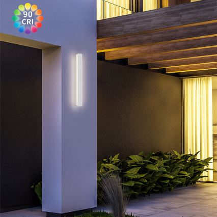 Brilagi - LED zunanje stensko svetilo LINEAR LED/12W/230V 3000K IP65 50 cm belo CRI 90