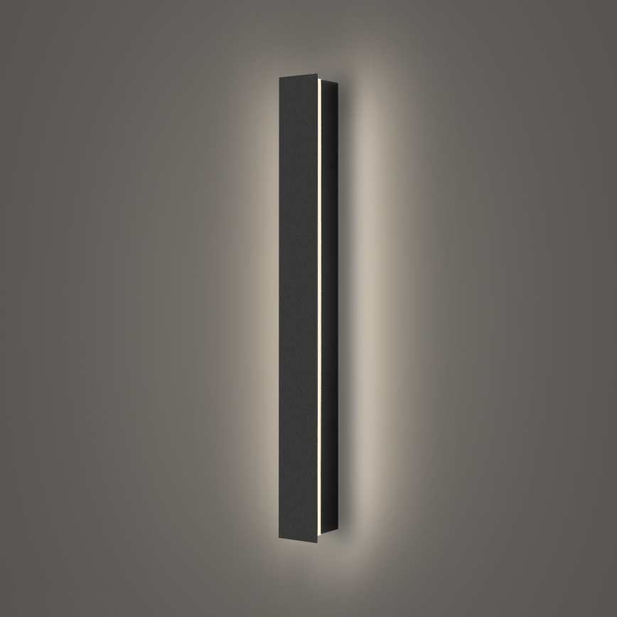 Brilagi - LED zunanja stenska svetilka LINEAR LED/12W/230V 4000K IP65 50 cm črna