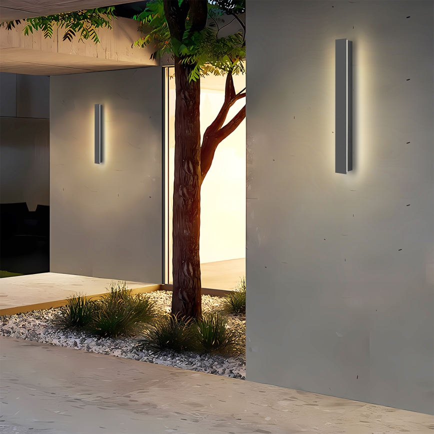 Brilagi - zunanja stenska LED svetilka LINEAR LED/12W/230V 4000K IP65 50 cm antracit CRI 90