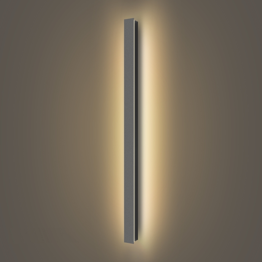 Brilagi - LED Zunanja stenska svetilka LINEAR LED/22W/230V 3000K IP65 100 cm antracit