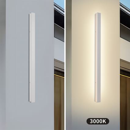 Brilagi - LED zunanja stenska svetilka LINEAR LED/22W/230V 3000K IP65 100 cm bela CRI 90