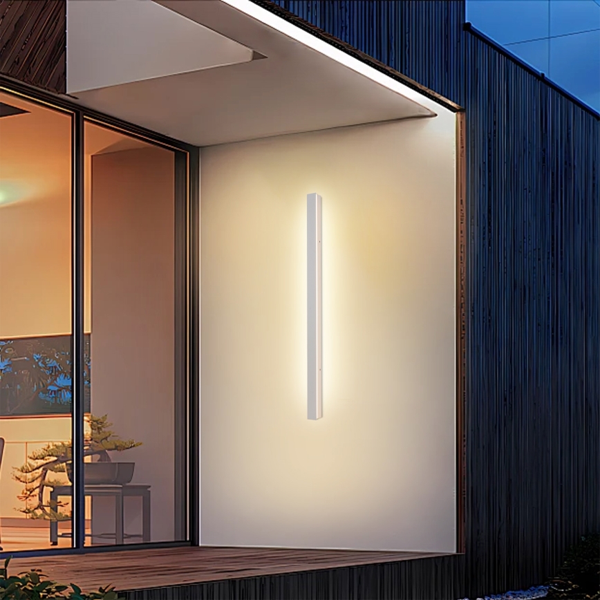 Brilagi - LED zunanja stenska svetilka LINEAR LED/22W/230V 3000K IP65 100 cm bela CRI 90