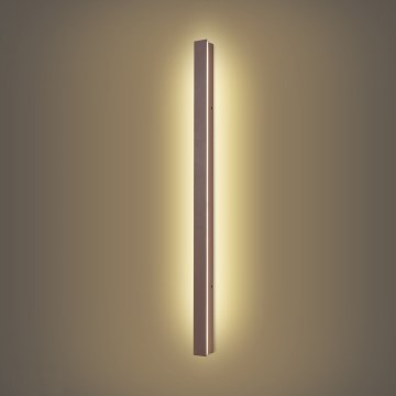 Brilagi - LED zunanja stenska svetilka LINEAR LED/22W/230V 3000K IP65 100 cm rjava CRI 90