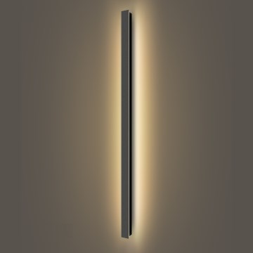Brilagi - LED zunanja stenska svetilka LINEAR LED/32W/230V 3000K IP65 140 cm črna