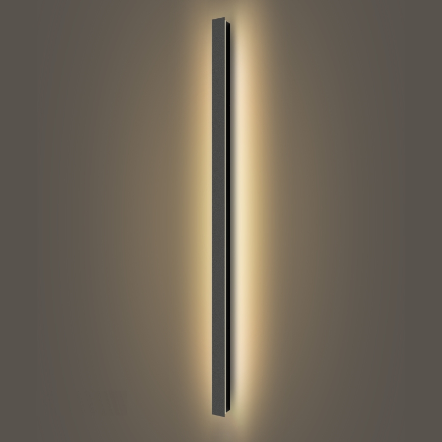 Brilagi - LED zunanja stenska svetilka LINEAR LED/32W/230V 3000K IP65 140 cm črna