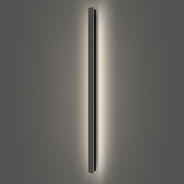 Brilagi - LED zunanja stenska svetilka LINEAR LED/32W/230V 4000K IP65 140 cm črna