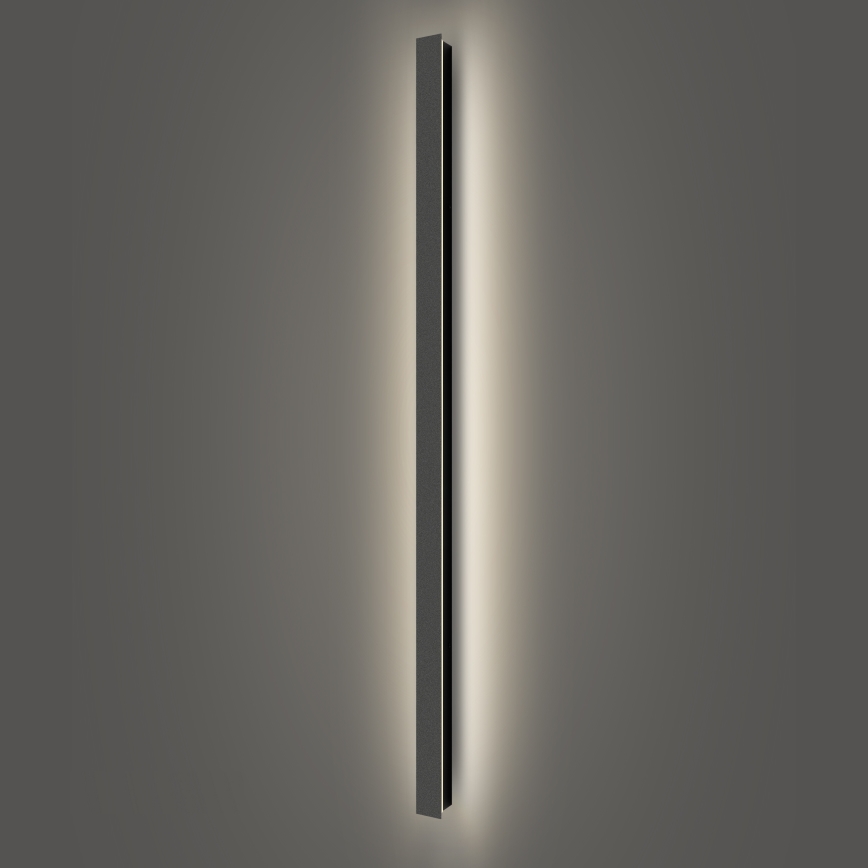 Brilagi - LED zunanja stenska svetilka LINEAR LED/32W/230V 4000K IP65 140 cm črna