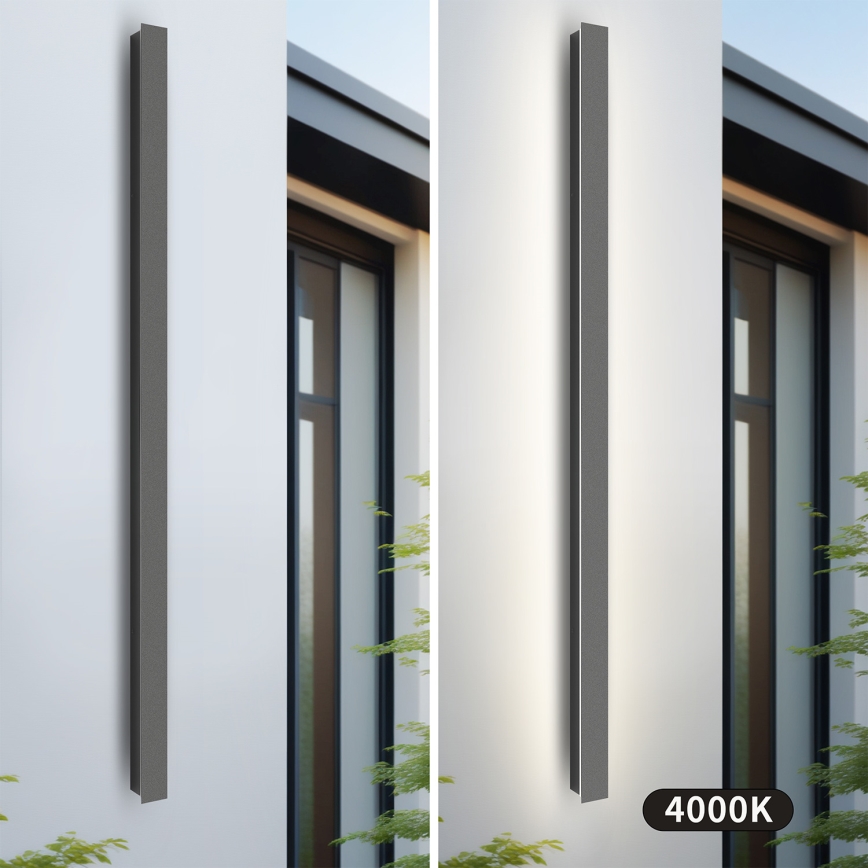 Brilagi - LED zunanja stenska svetilka LINEAR LED/32W/230V 4000K IP65 140 cm antracit CRI 90