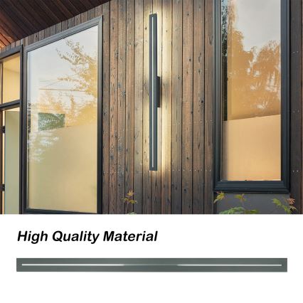 Brilagi - LED zunanja stenska svetilka LINEO LED/24W/230V 3000K IP65 100 cm antracit CRI 90