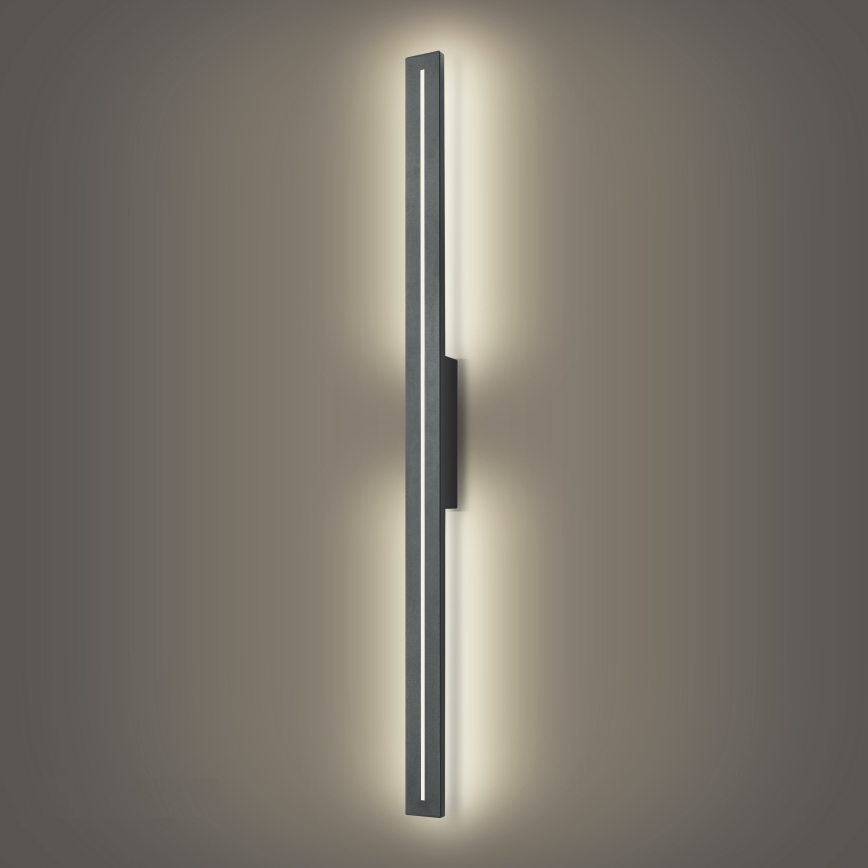 Brilagi - LED zunanja stenska svetilka LINEO LED/24W/230V 4000K IP65 100 cm antracit