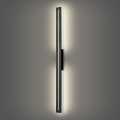 Brilagi - LED zunanja stenska svetilka LINEO LED/24W/230V 4000K IP65 100 cm črna