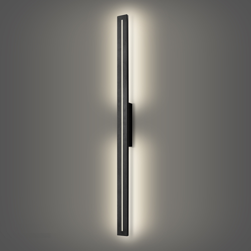 Brilagi - LED zunanja stenska svetilka LINEO LED/24W/230V 4000K IP65 100 cm črna