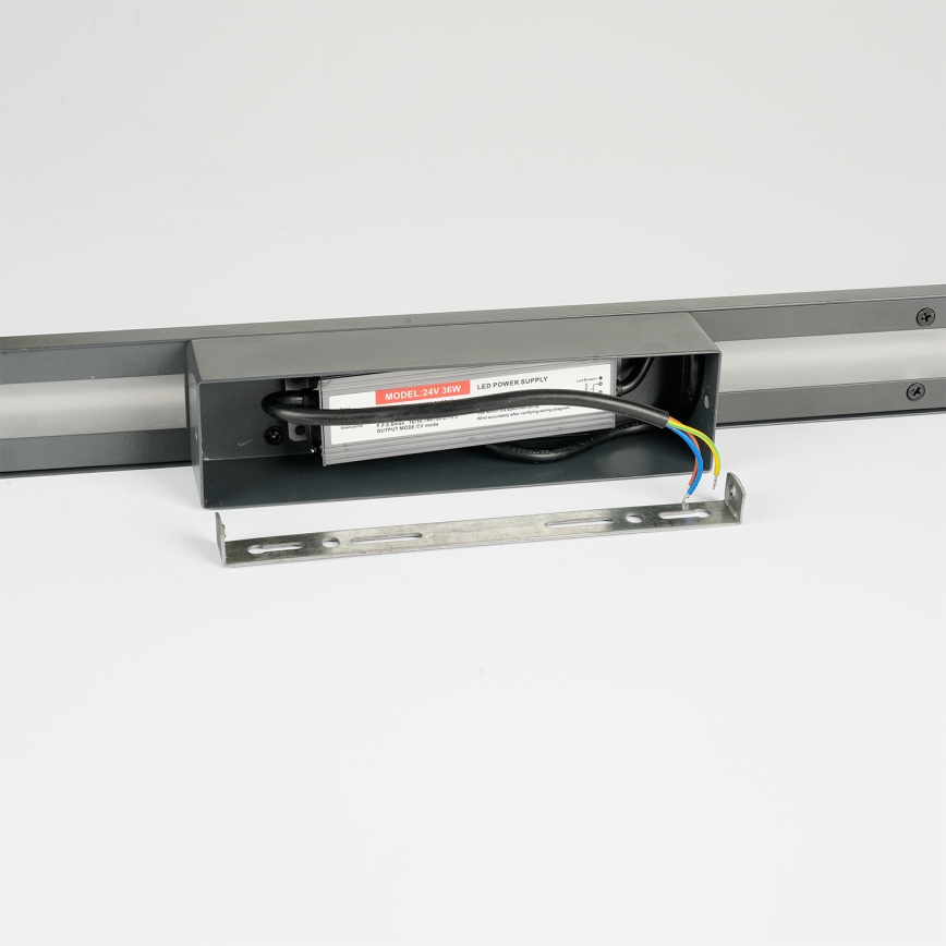 Brilagi - LED zunanja stenska svetilka LINEO LED/24W/230V 4000K IP65 100 cm antracit CRI 90