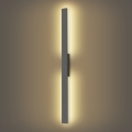 Brilagi - LED zunanja stenska svetilka LUNA LED/24W/230V 3000K IP65 100 cm antracitna
