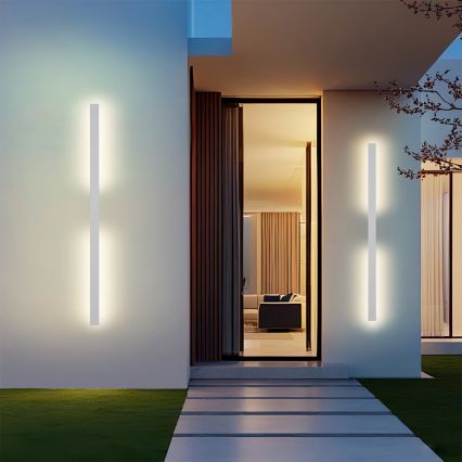 Brilagi - LED zunanja stenska svetilka LUNA LED/30W/230V 3000K IP65 150 cm bela CRI 90