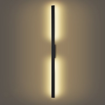 Brilagi - LED zunanja stenska svetilka LUNA LED/30W/230V 3000K IP65 150 cm črna CRI 90