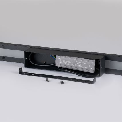 Brilagi - LED zunanja stenska svetilka LUNA LED/30W/230V 3000K IP65 150 cm črna CRI 90