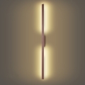 Brilagi - LED zunanja stenska svetilka LUNA LED/30W/230V 3000K IP65 150 cm rjava CRI 90