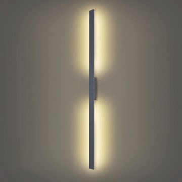 Brilagi - LED zunanja stenska svetilka LUNA LED/30W/230V 4000K IP65 150 cm antracit CRI 90
