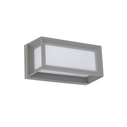 Brilagi - LED zunanja stenska svetilka PARKER LED/12W/230V 3000/4500/6000K siva IP44