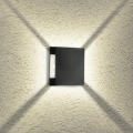 Brilagi - LED zunanja stenska svetilka QUADRAY LED/4W/230V črna IP65