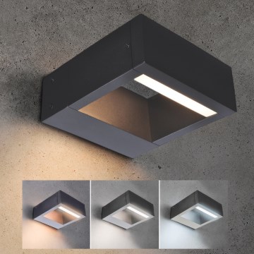 Brilagi - LED Zunanja stenska svetilka RAGUSA LED/7W/230V 3000/4000/6000K antracit IP54