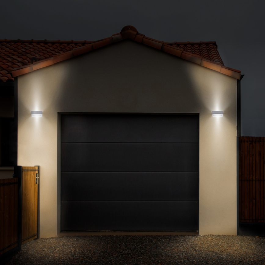 Brilagi - LED Zunanja stenska svetilka RAGUSA LED/7W/230V 3000/4000/6000K bela IP54