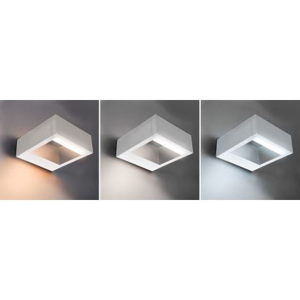 Brilagi - LED Zunanja stenska svetilka RAGUSA LED/7W/230V 3000/4000/6000K bela IP54