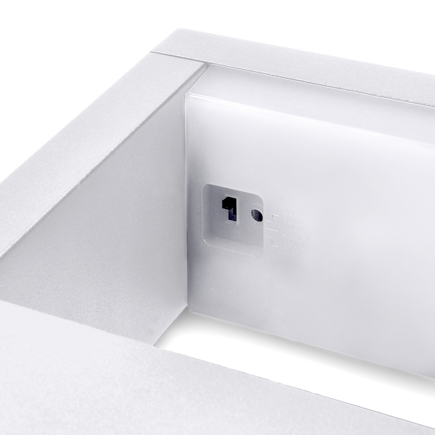 Brilagi - LED Zunanja stenska svetilka RAGUSA LED/7W/230V 3000/4000/6000K bela IP54