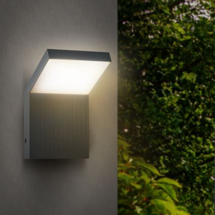 Brilagi - LED zunanja stenska svetilka RIANO LED/8W/230V antracit IP65