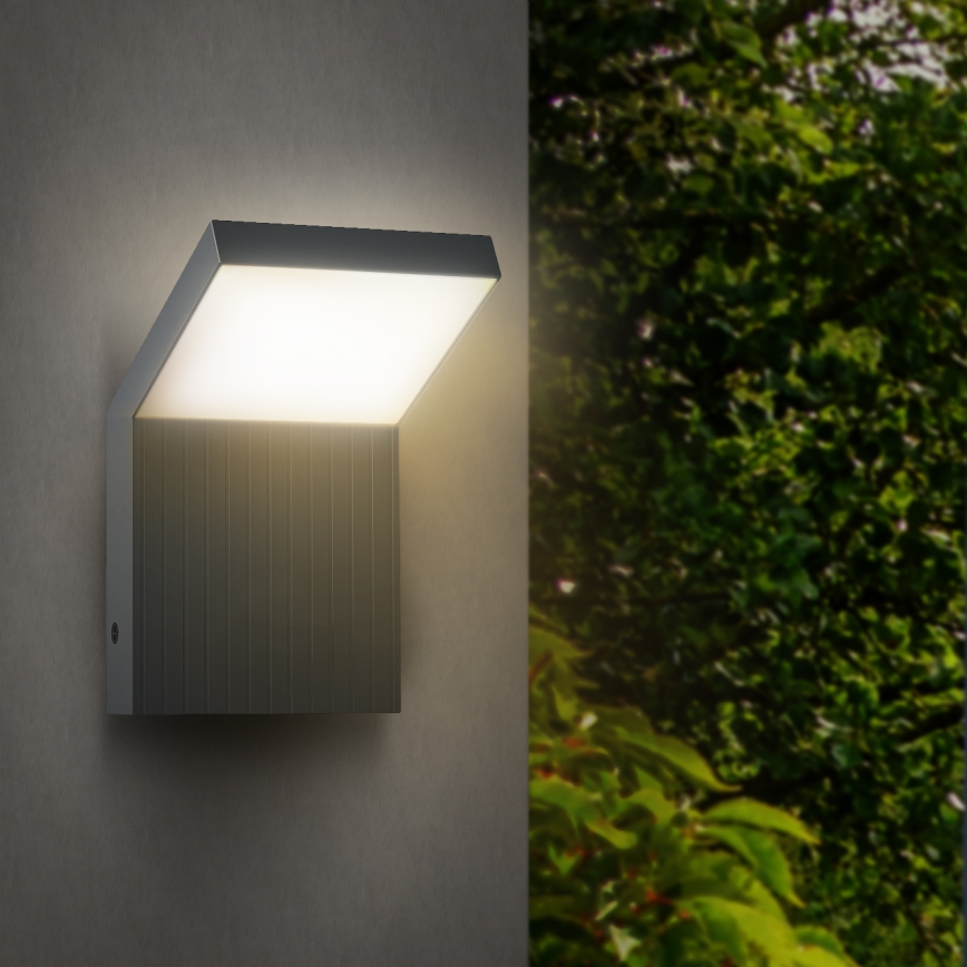 Brilagi - LED zunanja stenska svetilka RIANO LED/8W/230V antracit IP65