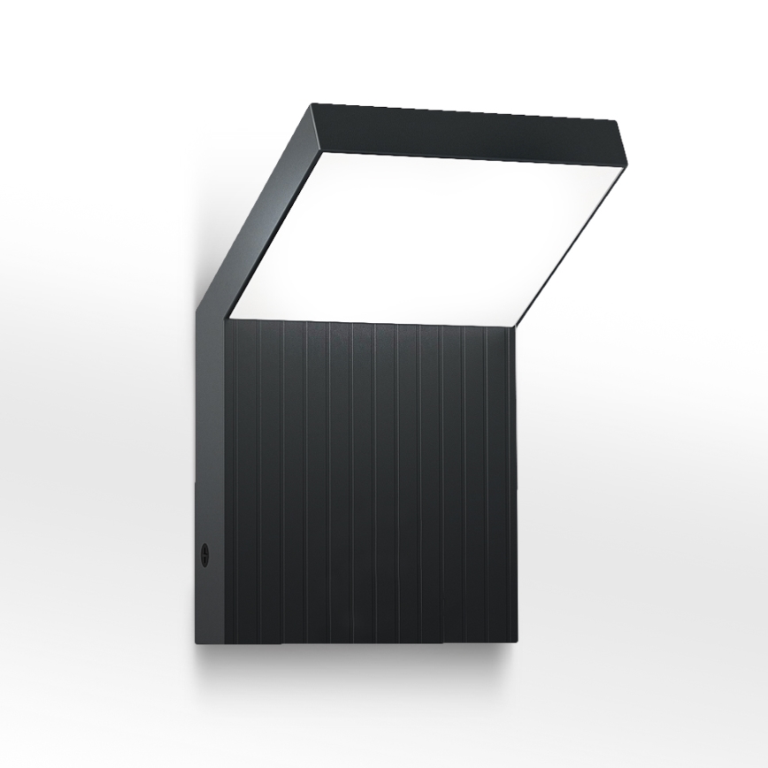 Brilagi - LED zunanja stenska svetilka RIANO LED/8W/230V antracit IP65