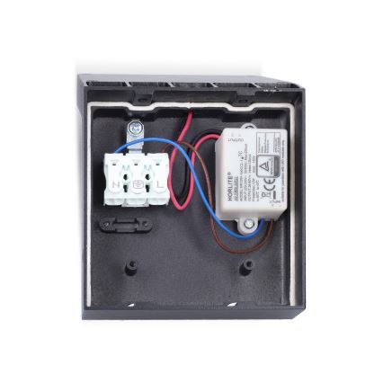 Brilagi - LED zunanja stenska svetilka RIANO LED/8W/230V antracit IP65