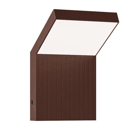 Brilagi - LED zunanja stenska svetilka RIANO LED/8W/230V rjava IP65