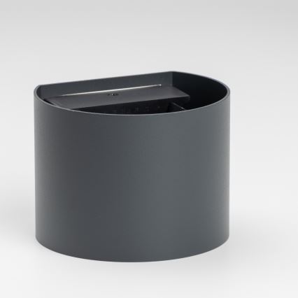 Brilagi - LED Zunanja stenska svetilka RONDO LED/6W/230V antracit IP54