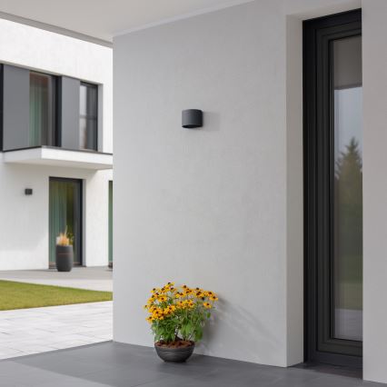 Brilagi - LED Zunanja stenska svetilka RONDO LED/6W/230V antracit IP54