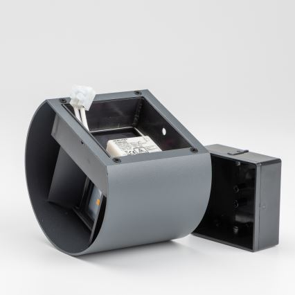 Brilagi - LED Zunanja stenska svetilka RONDO LED/6W/230V antracit IP54