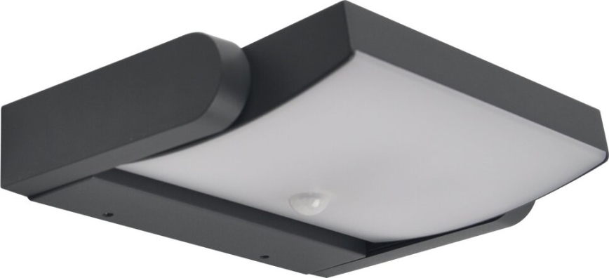 Brilagi - LED Zunanja stenska svetilka s senzorjem ANKLE LED/18W/230V 3000K IP65 antracit