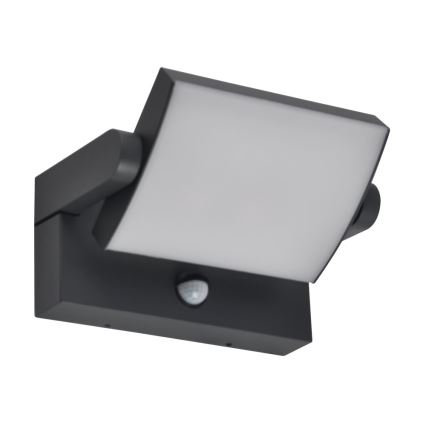 Brilagi - LED Zunanja stenska svetilka s senzorjem ANKLE LED/18W/230V 3000K IP65 antracit