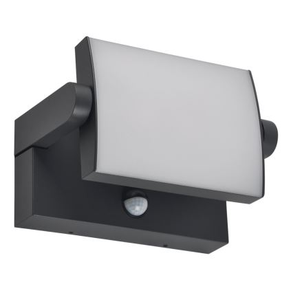 Brilagi - LED Zunanja stenska svetilka s senzorjem ANKLE LED/18W/230V 3000K IP65 antracit