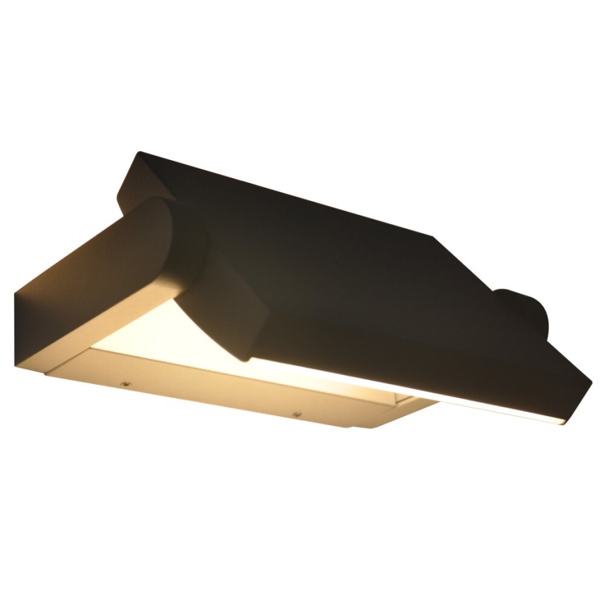 Brilagi - LED Zunanja stenska svetilka s senzorjem ANKLE LED/18W/230V 3000K IP65 antracit