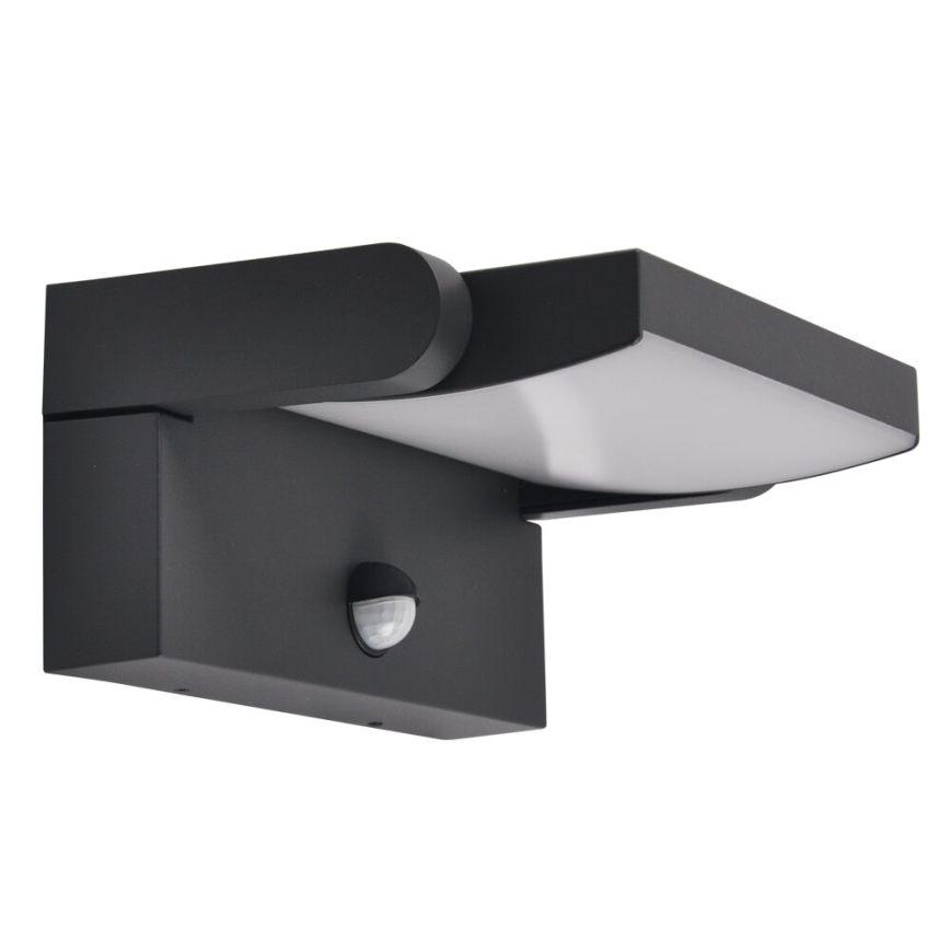 Brilagi - LED Zunanja stenska svetilka s senzorjem ANKLE LED/18W/230V 4000K IP65 antracit
